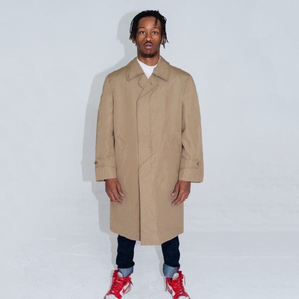 Bulk Buy Clothing Mens Brown Trenchcoat